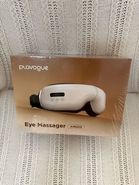 Plavogue Eye Massager AM005 in White and Brown
